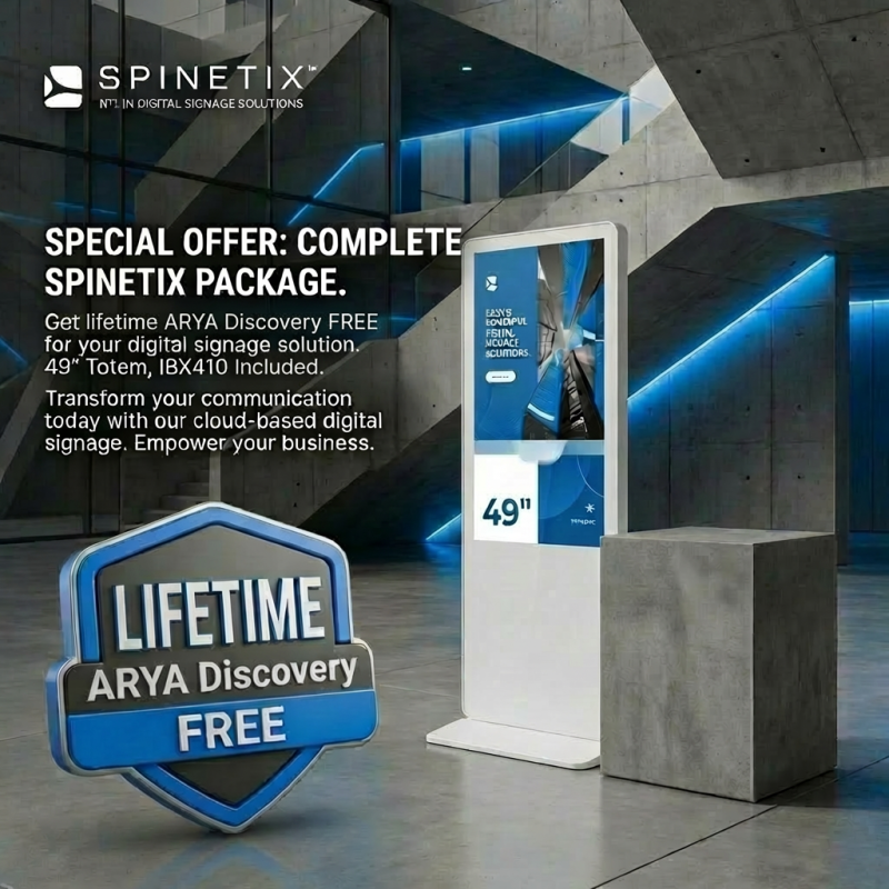 Pack Arya | Totem 49" Blanc